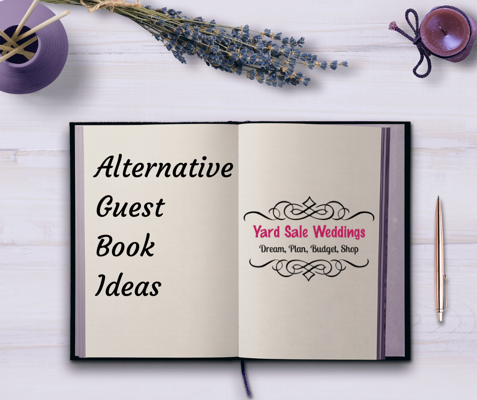 Alternative Guest Book Ideas ~ Yard Sale Weddings